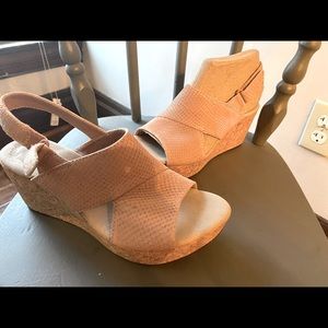 Brand New Collection by Clark’s 9.5 blush wedge